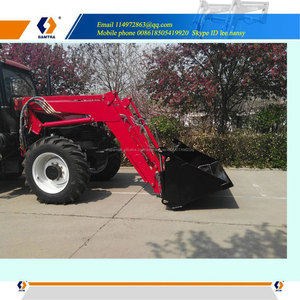 Nuevo modelo <span class=keywords><strong>de</strong></span> cargador frontal <span class=keywords><strong>tractor</strong></span> CE con 4 en 1 cubo - Product Image 4