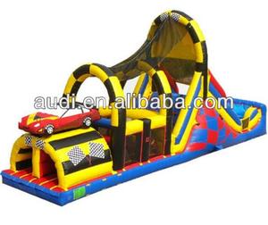 Patio REAR race course interactive inflatable obstacle course - Product Image 1