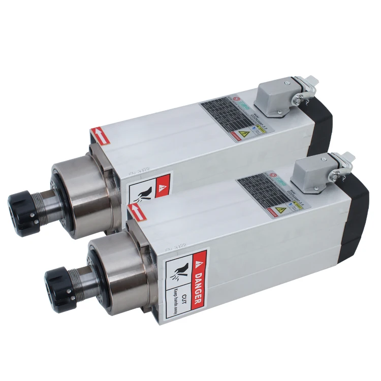 Высококлассный gdz93 * 82-1800 кВт об/мин квадратный электродвигатель шпинделя с воздушным охлаждением