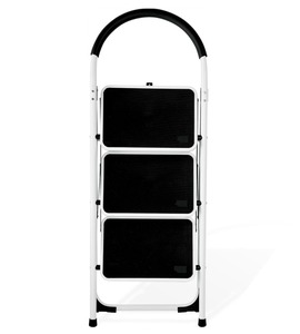 <span class=keywords><strong>Escalera</strong></span> Plegable Multiusos <span class=keywords><strong>de</strong></span> 3 Peldaños con Tubo Redondo, <span class=keywords><strong>Escalera</strong></span> <span class=keywords><strong>de</strong></span> Acero Inoxidable, <span class=keywords><strong>Escalera</strong></span> <span class=keywords><strong>de</strong></span> <span class=keywords><strong>Hierro</strong></span> para el Hogar - Product Image 2
