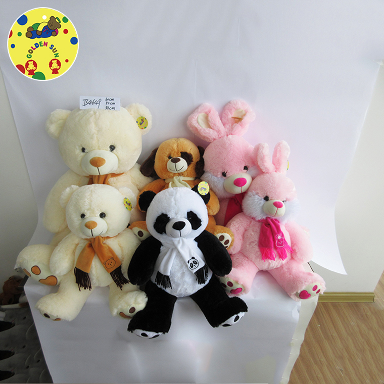 Personalizado teddy bear nombres oso de peluche juguetes de peluche de felpa