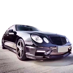 Bellissimo kit corpo in materiale plastico stile WD per <span class=keywords><strong>Mercedes</strong></span> <span class=keywords><strong>Benz</strong></span> classe E <span class=keywords><strong>w211</strong></span> paraurti anteriore paraurti posteriore E scarico minigonne laterali - Product Image 3