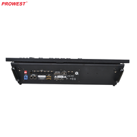 Console d'éclairage de scène DMX avec 6 sorties DMX, 256 univers DMX, contrôle en temps réel, fader DMX