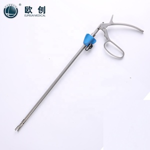 Euprun Đã Sẵn Sàng Để Vận Chuyển <span class=keywords><strong>Clip</strong></span> Applier Laposcopic Bulldog <span class=keywords><strong>Clip</strong></span> Kẹp 10Mm 330Mm Dụng Cụ Nội Soi Có Thể Tái Sử Dụng - Product Image 2