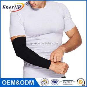 Alta calidad de Cobre Codo deporte compresión elbow support brace mangas de atletismo