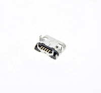 Connecteurs sm USB, 0.8mm, 5 broches, Micro prise femelle