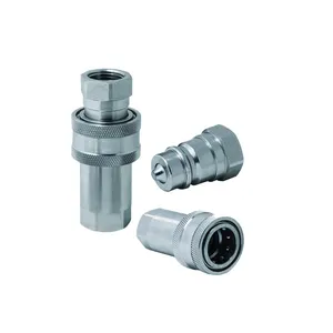 Parker มาตรฐาน hydraulic QUICK RELEASE coupling อุปกรณ์พร้อม BSP ด้าย NPT