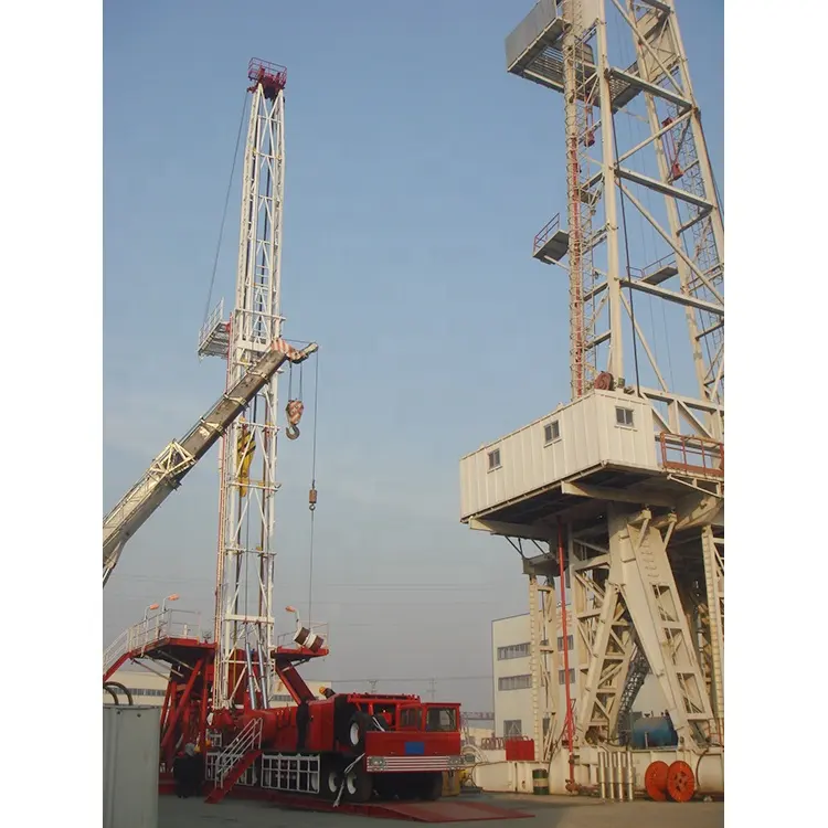 China Supplier 4000m XJ850 850HP Crude Oilfield Drilling Rig Equipment