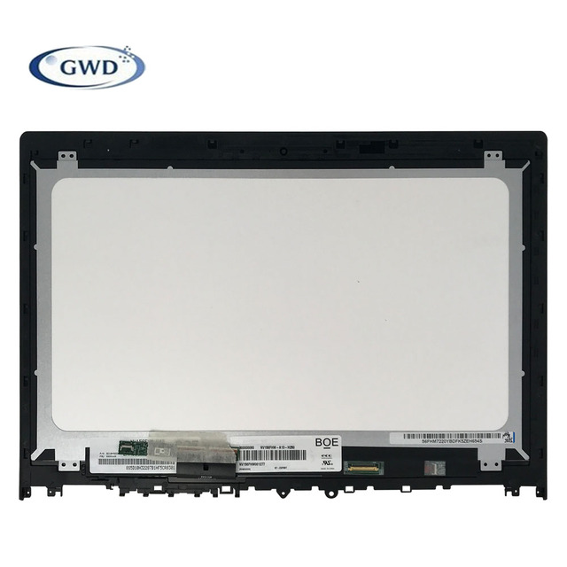 Assembly for Lenovo Edge 2-15 Edge 2-1580 NT156FHM-N42 FHD LCD Touch Screen Digitizer with Bezel Frame