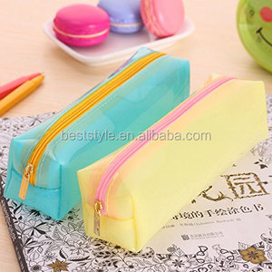 Chất Lượng Tốt Giá Kẹo Màu Pvc Bút Túi Bút Chì Trường Hợp - Product Image 2