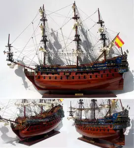 סן פליפה עץ דגם ספינות-מלאכת ספינה