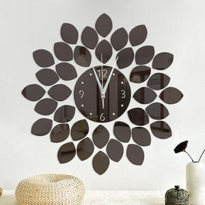 Home decor nero acrilico adesivo specchio a <span class=keywords><strong>parete</strong></span> - Product Image 1