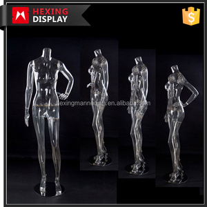 <span class=keywords><strong>Mannequin</strong></span> de corps complet biodégradable transparent en plastique à la mode - Product Image 4