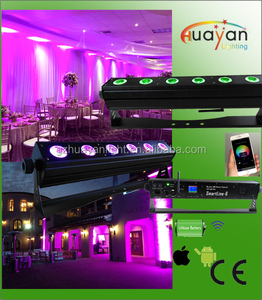 Se desconecta potencia led par, remoto DMX led iluminación frontal, energía de la batería de <span class=keywords><strong>luz</strong></span> led de la boda - Product Image 1