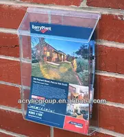 Fabrikant levert acryl outdoor brochure houders