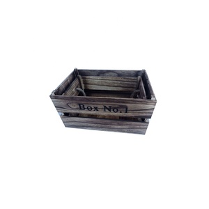 <span class=keywords><strong>Caisse</strong></span> en bois massif de couleur antique traitement de peinture à la main boîte/<span class=keywords><strong>caisse</strong></span> en bois pour la décoration intérieure artisanat en bois - Product Image 1
