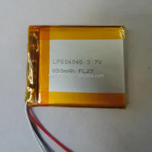 Литий-ионный полимерный аккумулятор 504045 3,7 в 850 мАч Lipo перезаряжаемая батарея с проводом