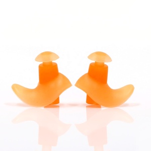 Vente en gros de bouchons <span class=keywords><strong>d</strong></span>'<span class=keywords><strong>oreille</strong></span> en silicone imperméable et réutilisable pour baigneurs, nageurs, douches, surf et autres sports nautiques, taille adulte - Product Image 2