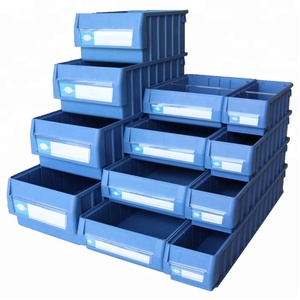 Joinjoin — entrepôt industriel de haute qualité, casiers de rangement en plastique empilables, boîtes portables pour pièces de rechange - Product Image 1