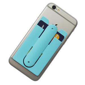 Smart Mobile Phone Card Holder Stand con Cable Manager Fold Mount Sticker Wallet Holder per Samsung Huawei iPhone - Product Image 4