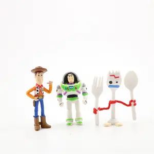 OEM Fabrik billige Geschichte Spielzeug figur, PVC Woody Buzz Action figur, 7 teile/satz Geschichte Spielzeug Action figur für die Sammlung