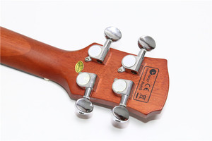 Pas cher prix instruments de musique de bande <span class=keywords><strong>dessin</strong></span>ée acajou ukulélé concert électrique - Product Image 4