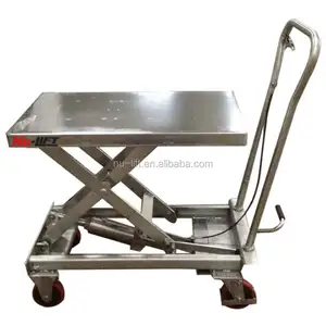 Bàn Nâng Thủy Lực Bằng Inox Hoàn Toàn-Dòng BSS