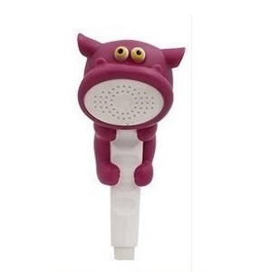 Buse de pommeau de douche à main animaux mignons, tête de filtre de douche à succion aspersée murale - Product Image 3