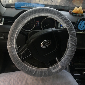 Muestra libre whoelsale barato desechable no <span class=keywords><strong>tejido</strong></span> polvo cubierta del <span class=keywords><strong>volante</strong></span> del coche - Product Image 2
