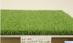 Tổng hợp thể thao cỏ Golf greens sân chơi bên cỏ bền PE vật liệu thời tiết kháng Cỏ Nhân Tạo Màu Xanh Lá Cây Turf - Product Image 5