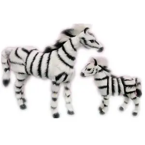 2024 new style soft Australia sheepskin A zebra naughty plush toys
