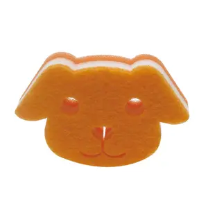 Animal Shape Sponge Animal Shape Mini Cartoon Kitchen Clean Sponge