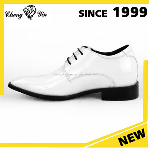Hot vente 3 polegadas cachés hauteur croissante chaussures usine prix Oxford blanc <span class=keywords><strong>robe</strong></span> chaussures hommes - Product Image 2