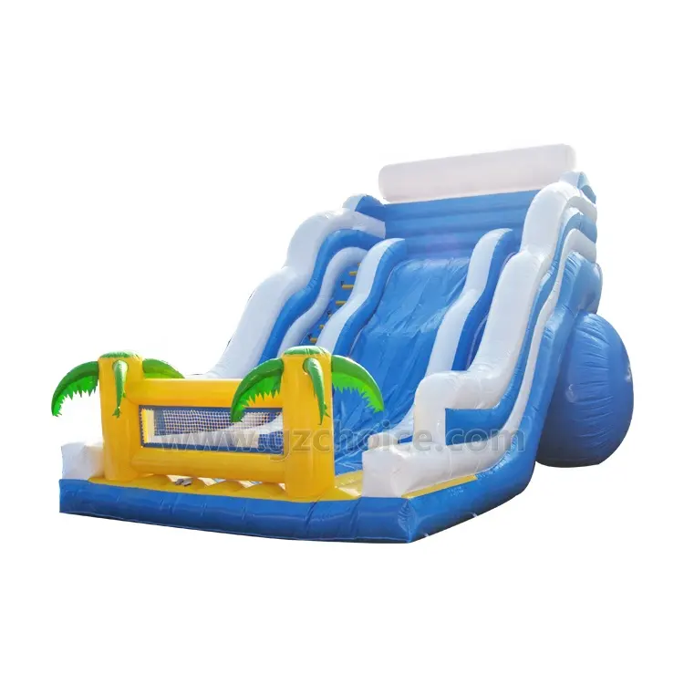 China new arrival lake commercial cheap big inflatable park sale backyard water slides for rent