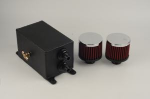 Aluminium Universele Racing AN10 Olieafvanger Tank Can Turbo Reservoir Olieafvanger Tank Ontluchtingstank OCT1120 - Product Image 3