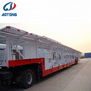 Hydraulique À Double Pont En Acier Châssis <span class=keywords><strong>Auto</strong></span> 5 Voiture Véhicule Transporteur À 2 Essieux À Vendre Philippines - Product Image 3