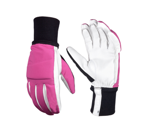 Cuir <span class=keywords><strong>de</strong></span> chèvre Imperméable Respirant haute qualité Gants <span class=keywords><strong>de</strong></span> <span class=keywords><strong>Ski</strong></span> avec styles cool - Product Image 2