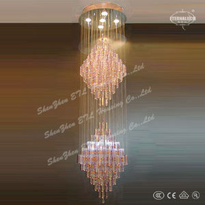 luxe broadstep stype 5 <span class=keywords><strong>gu10</strong></span> éclairage en cristal et <span class=keywords><strong>lustre</strong></span> etl82017 pour villa - Product Image 1