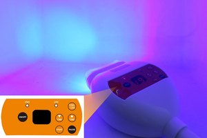 Dispositivo Sbiancante per Denti a 14 LED Tipo Ruota Certificato CE in Acciaio Inossidabile con Luce Blu per Uso Domestico Kit di Sbiancamento Dentale - Product Image 2
