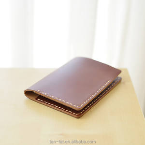 De alta calidad fácil de llevar genuino cuero pasaporte de la cubierta - Product Image 5