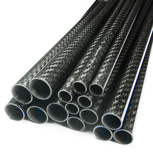Fibre de carbone tube, tige, plaques, profils, pultruled, rouleau warpred, de moulage, taille personnalisée fabricant en chine - Product Image 1