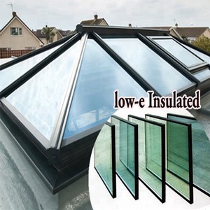 Cửa sổ tiết kiệm năng lượng giảm tiếng ồn cửa sổ cách âm 5mm 6mm đôi Low E Tempered kính đôi cách nhiệt tấm kính - Product Image 5