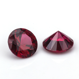 AAA Starsgem 8 # <span class=keywords><strong>Rubino</strong></span> Sintetico Forma Rotonda Corindone 4.0 millimetri Allentati Della <span class=keywords><strong>Pietra</strong></span> <span class=keywords><strong>Preziosa</strong></span>