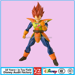 OEM Anime <span class=keywords><strong>Dragon</strong></span> <span class=keywords><strong>Ball</strong></span> Z figuras de acción juguetes, custom super Saiyan <span class=keywords><strong>Vegeta</strong></span> pvc figuras de Disny Fábrica de Auditoría - Product Image 1