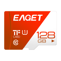 EAGET高速uhs-i原装闪存卡8/16/32/64/128/256gb Class10 tf卡手机平板DVRs塑料材质