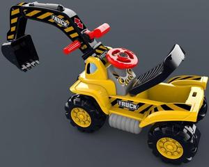 <span class=keywords><strong>Trattore</strong></span> Giocattolo <span class=keywords><strong>Cavalcabile</strong></span> per Bambini - Escavatore con Musica e Suoni, Bulldozer Camion da Costruzione Giocattolo per Bambini Piccoli - Product Image 3