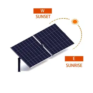 Nouveau système de suivi solaire, à nettoyage automatique, panneaux solaires