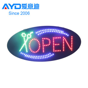Insegna elettronica a LED Business Sign Flash LED Open Sign Indoor Hair Salon Shop LED Window Sign - Product Image 2
