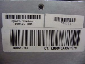 Utilisé <span class=keywords><strong>DL380</strong></span> <span class=keywords><strong>G5</strong></span> DL385 G7 412736-001 SAS carte de fond de panier - Product Image 3