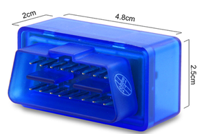 Mini màu xanh <span class=keywords><strong>ELM327</strong></span> <span class=keywords><strong>1.5V</strong></span> giao diện BT4.0 V1.5 <span class=keywords><strong>OBD2</strong></span> OBDII xe chẩn đoán tự động quét quét - Product Image 2